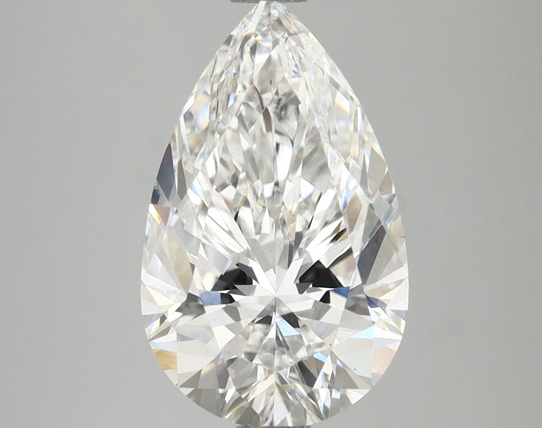 3.16 Carat Pear Shaped Ideal Cut VS1 IGI Certified Lab Grown Diamond