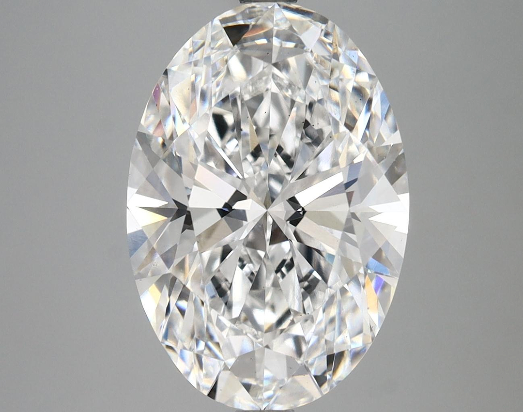 5.01 Carat Oval Shaped Ideal Cut VS2 IGI Certified Lab Grown Diamond