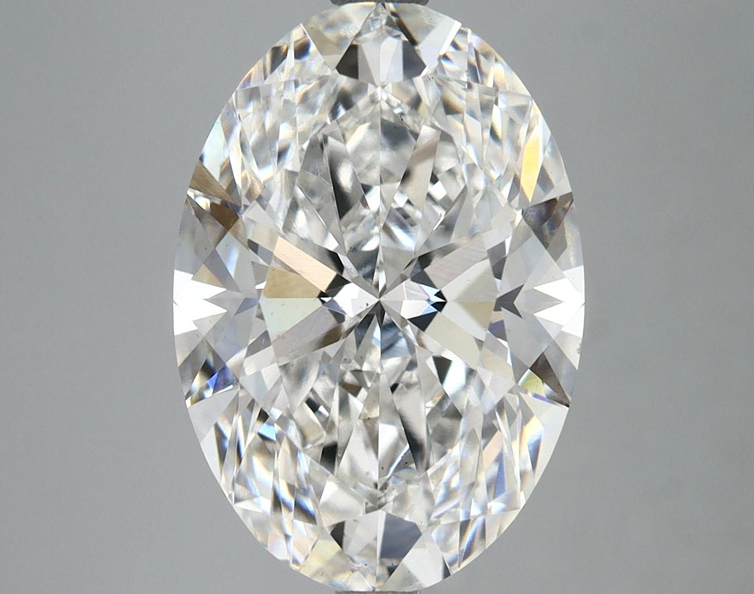 5.21 Carat Oval Shaped Ideal Cut VS2 IGI Certified Lab Grown Diamond