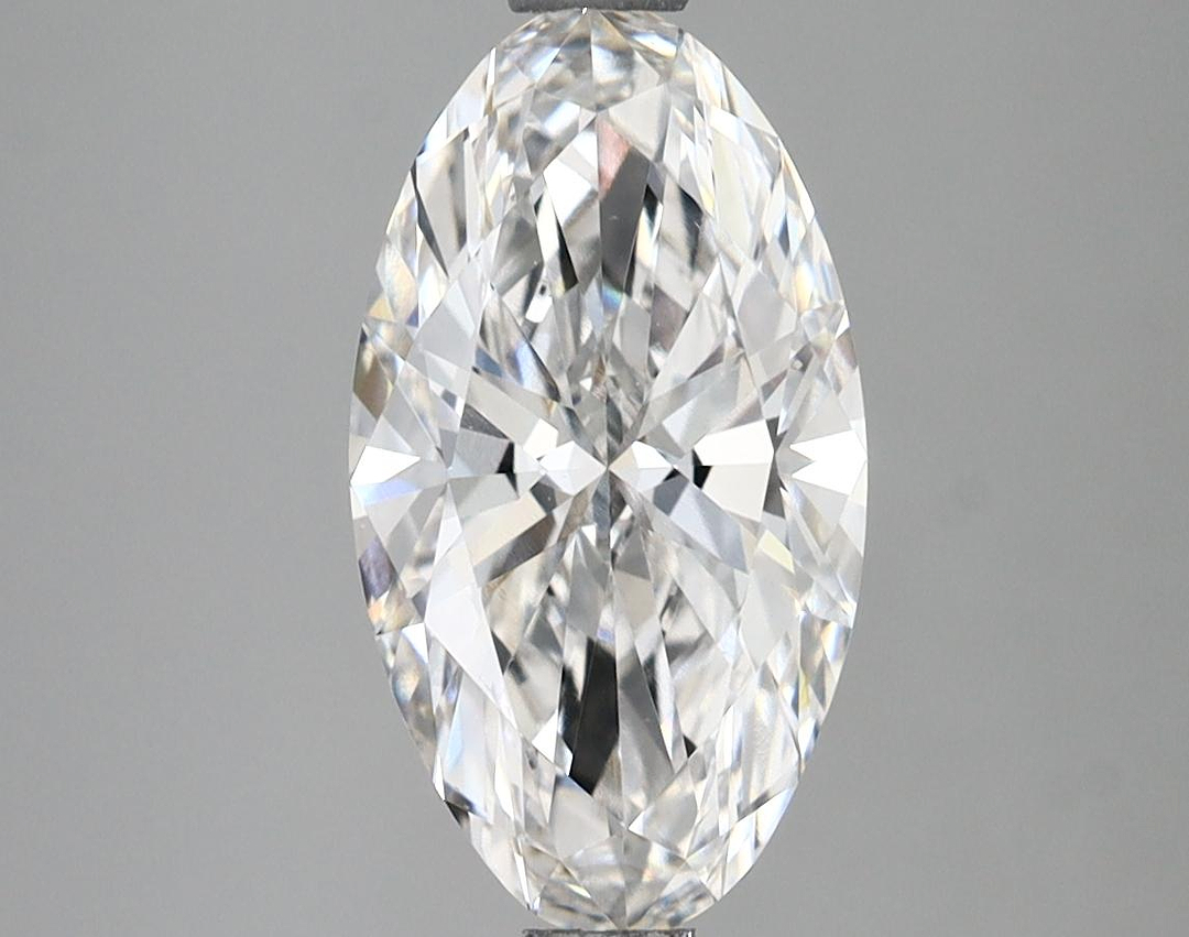 2.09 Carat Marquise Shaped Excellent Cut VVS2 IGI Certified Lab Grown Diamond