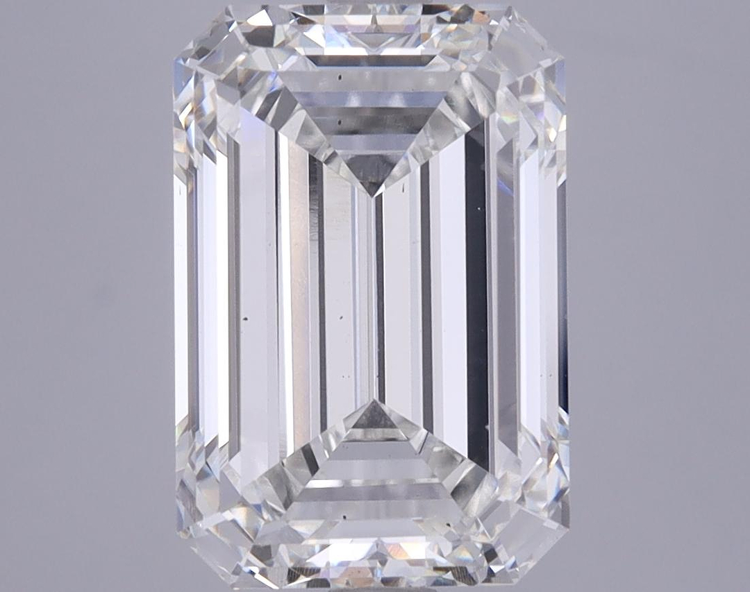 5.06 Carat Emerald Shaped Excellent Cut VS2 GIA Certified Lab Grown Diamond