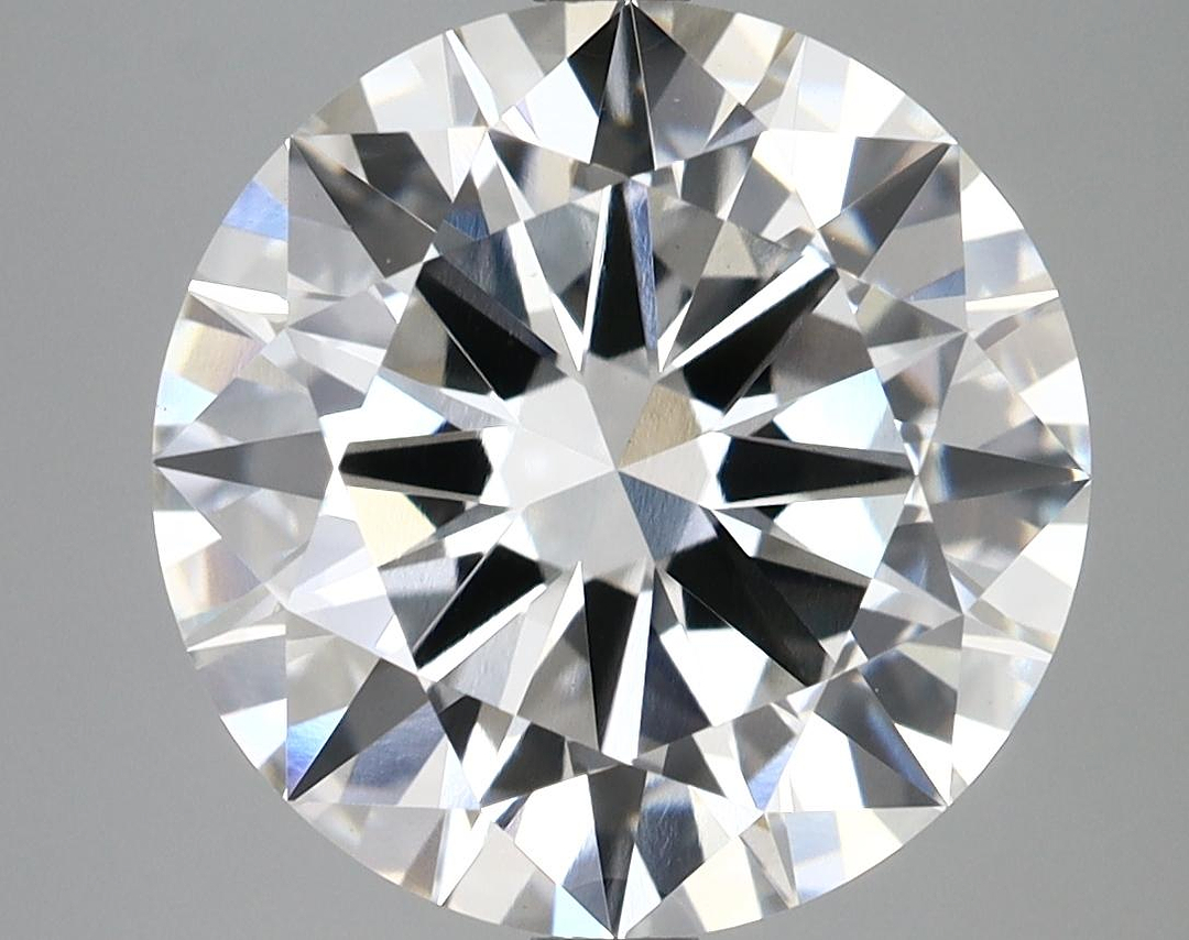 5.84 Carat Round Shaped Excellent Cut VVS2 IGI Certified Lab Grown Diamond