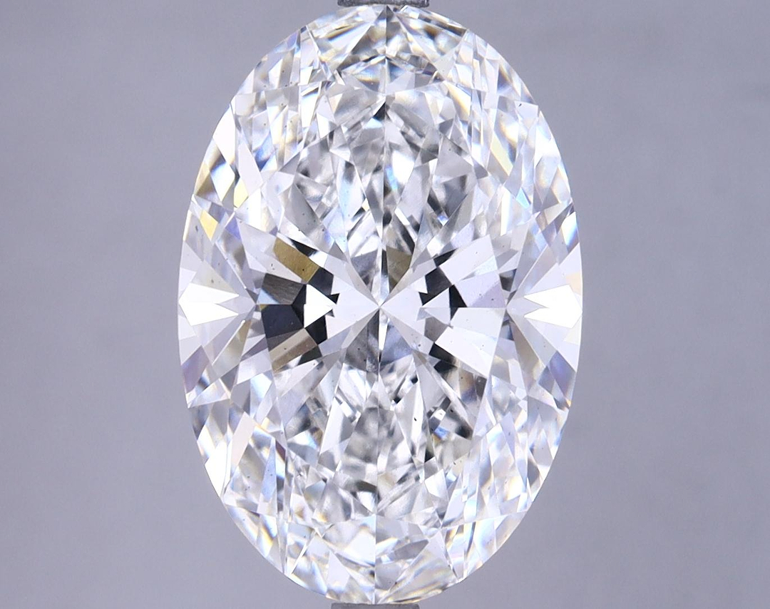 5.43 Carat Oval Shaped Excellent Cut VS2 GIA Certified Lab Grown Diamond