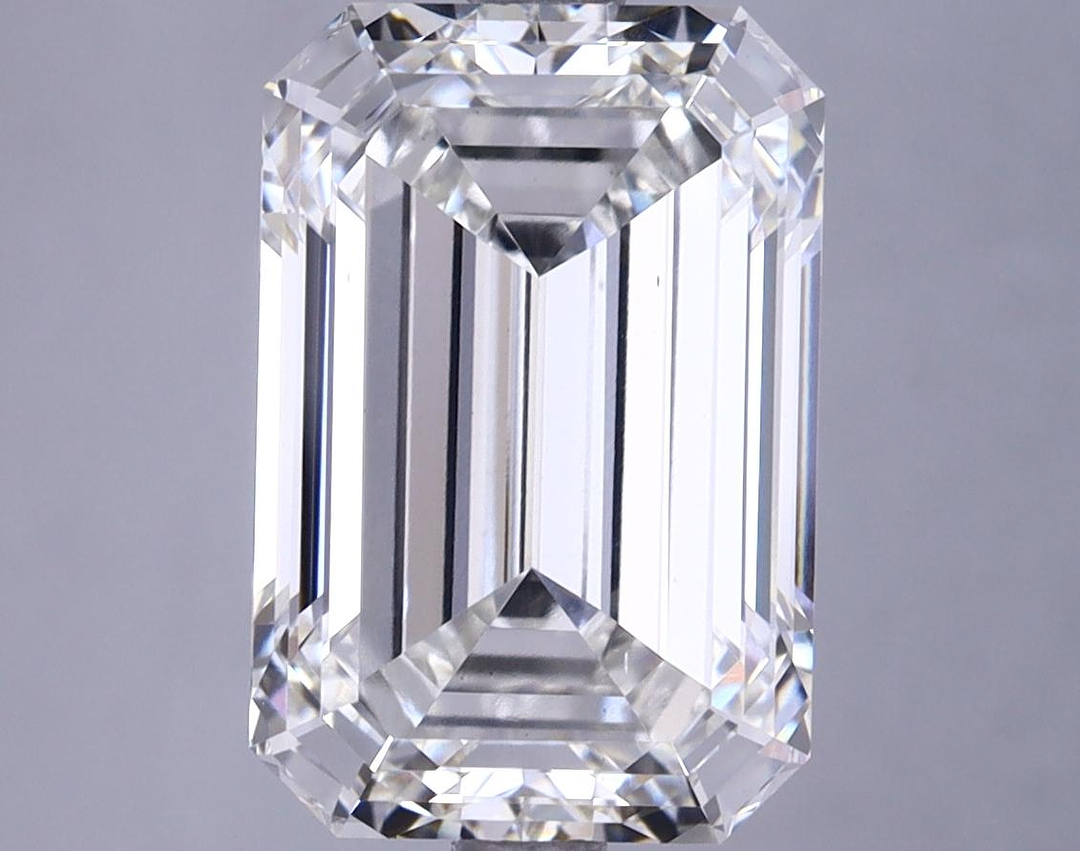 5.1 Carat Emerald Shaped Very Good Cut VS1 GIA Certified Lab Grown Diamond