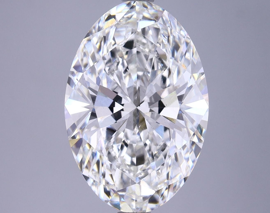 4.78 Carat Oval Shaped Ideal Cut VS2 GIA Certified Lab Grown Diamond