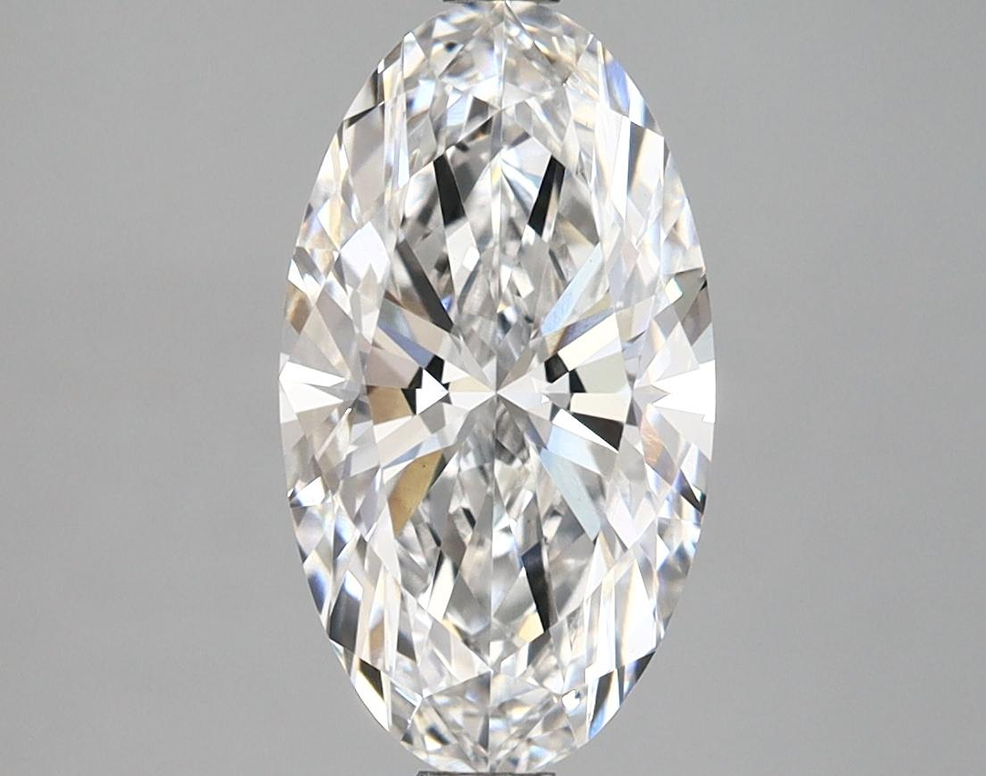 2.1 Carat Marquise Shaped Excellent Cut VVS2 IGI Certified Lab Grown Diamond
