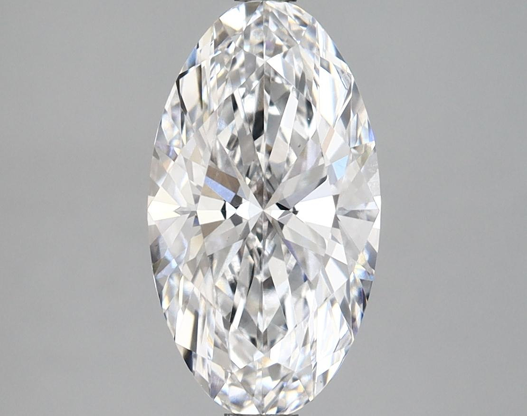 2.1 Carat Marquise Shaped Excellent Cut VVS2 IGI Certified Lab Grown Diamond
