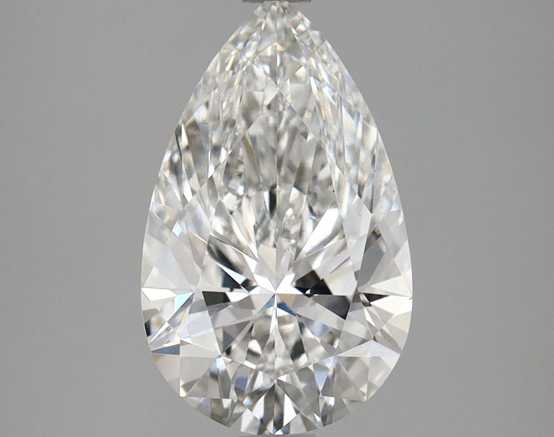 2.46 Carat Pear Shaped Ideal Cut VS1 IGI Certified Lab Grown Diamond