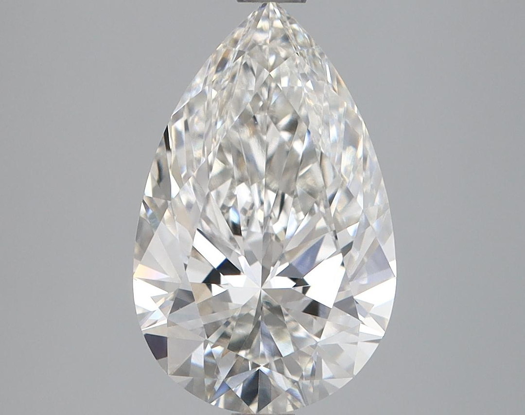 2.92 Carat Pear Shaped Ideal Cut VVS2 IGI Certified Lab Grown Diamond