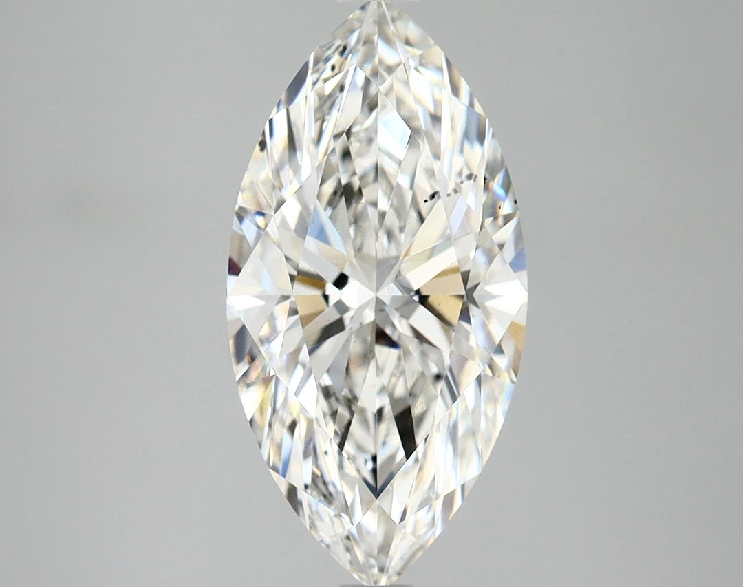 3.04 Carat Marquise Shaped Ideal Cut SI1 IGI Certified Lab Grown Diamond
