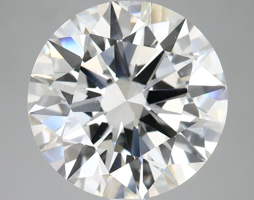 5.59 Carat Round Shaped Ideal Cut VS2 IGI Certified Lab Grown Diamond