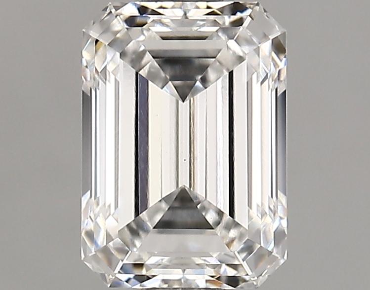 1.35 Carat Emerald Shaped Ideal Cut VVS2 IGI Certified Lab Grown Diamond