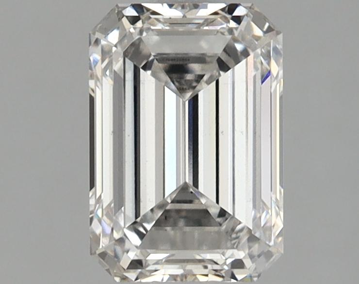 1.54 Carat Emerald Shaped Ideal Cut VS1 IGI Certified Lab Grown Diamond