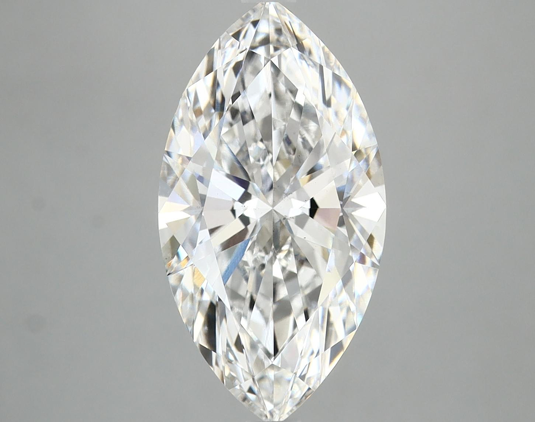 3.81 Carat Marquise Shaped Excellent Cut VS2 IGI Certified Lab Grown Diamond