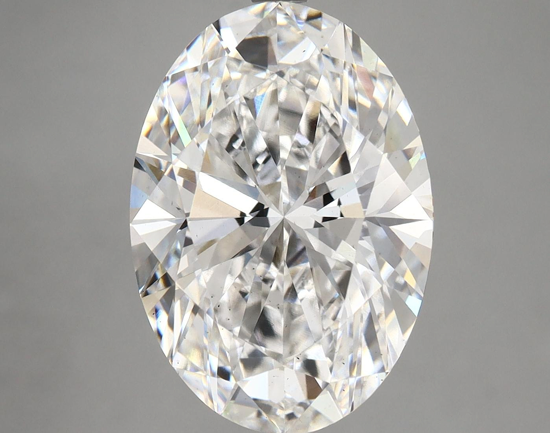 6.17 Carat Oval Shaped Ideal Cut VS2 IGI Certified Lab Grown Diamond