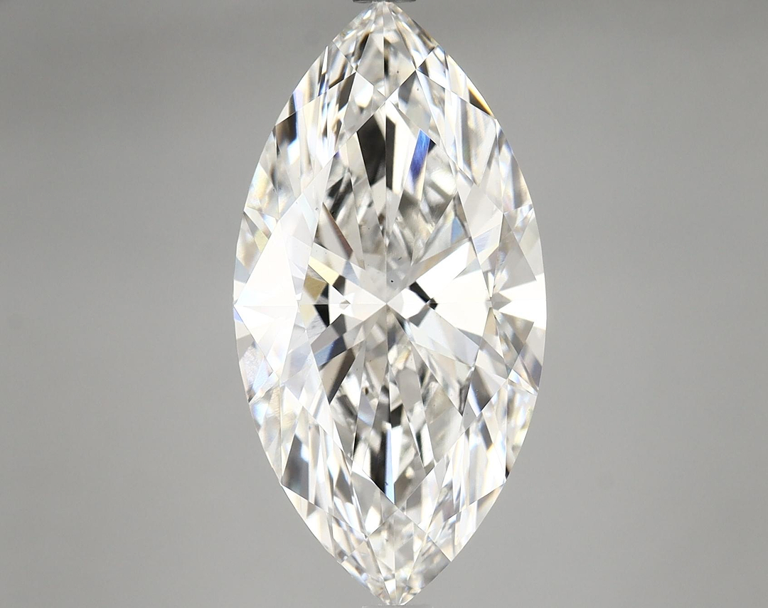 5.13 Carat Marquise Shaped Ideal Cut VS2 IGI Certified Lab Grown Diamond