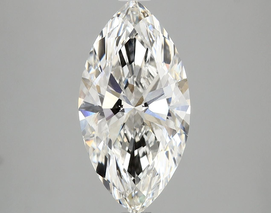 2.32 Carat Marquise Shaped Ideal Cut VVS2 IGI Certified Lab Grown Diamond
