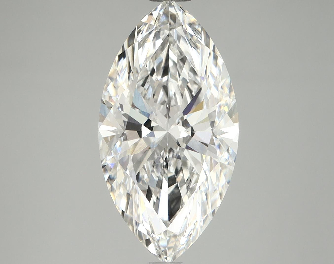 3.08 Carat Marquise Shaped Excellent Cut VVS2 IGI Certified Lab Grown Diamond