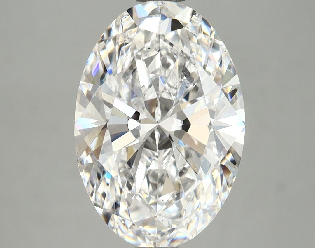 4.04 Carat Oval Shaped Ideal Cut VVS2 IGI Certified Lab Grown Diamond