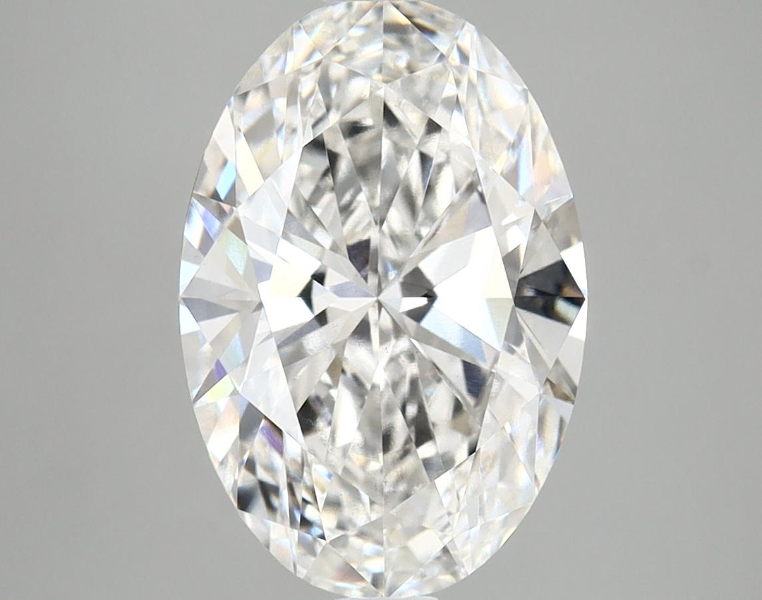 5.01 Carat Oval Shaped Ideal Cut VVS2 IGI Certified Lab Grown Diamond