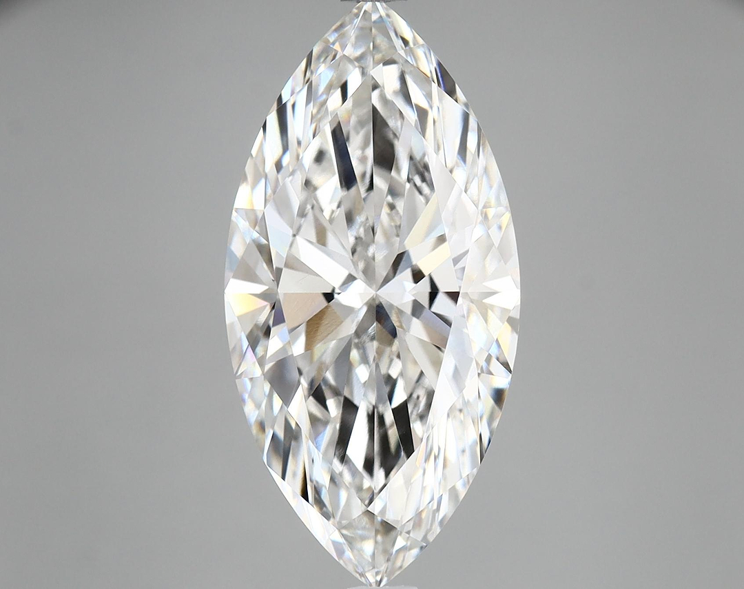 5.21 Carat Marquise Shaped Ideal Cut VVS2 IGI Certified Lab Grown Diamond