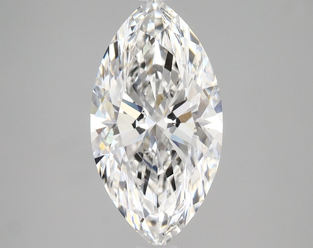 2.11 Carat Marquise Shaped Excellent Cut VS2 IGI Certified Lab Grown Diamond