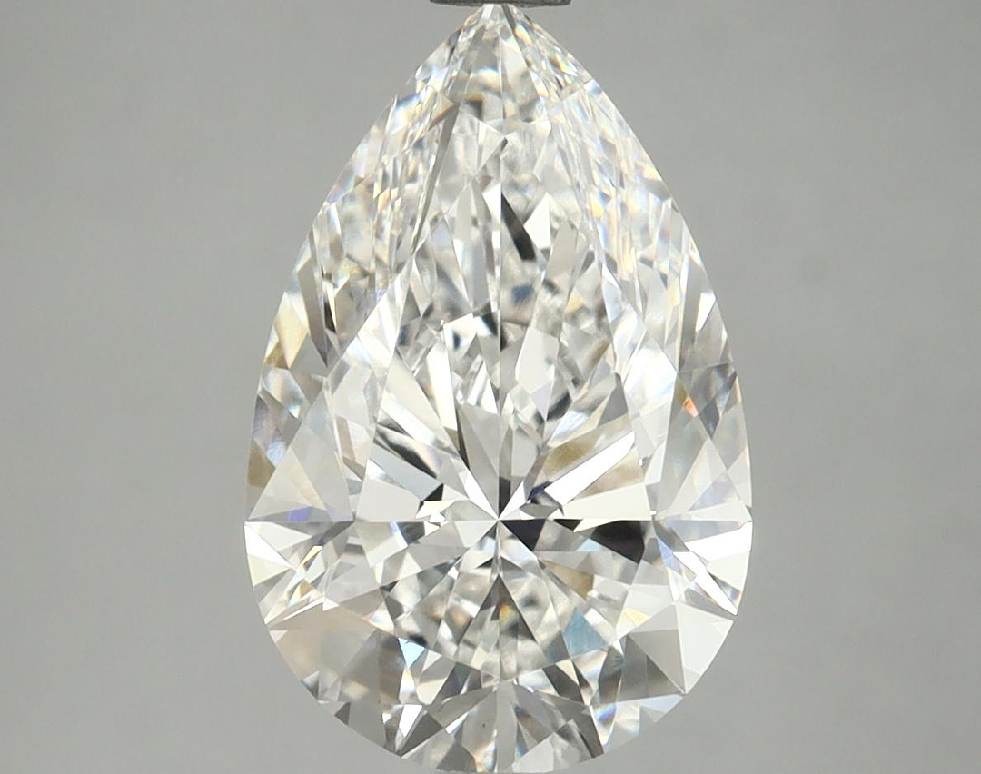 3.51 Carat Pear Shaped Excellent Cut VVS2 IGI Certified Lab Grown Diamond
