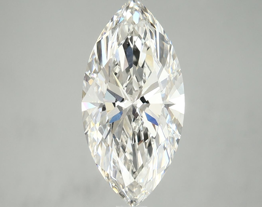 2.82 Carat Marquise Shaped Ideal Cut VS2 IGI Certified Lab Grown Diamond