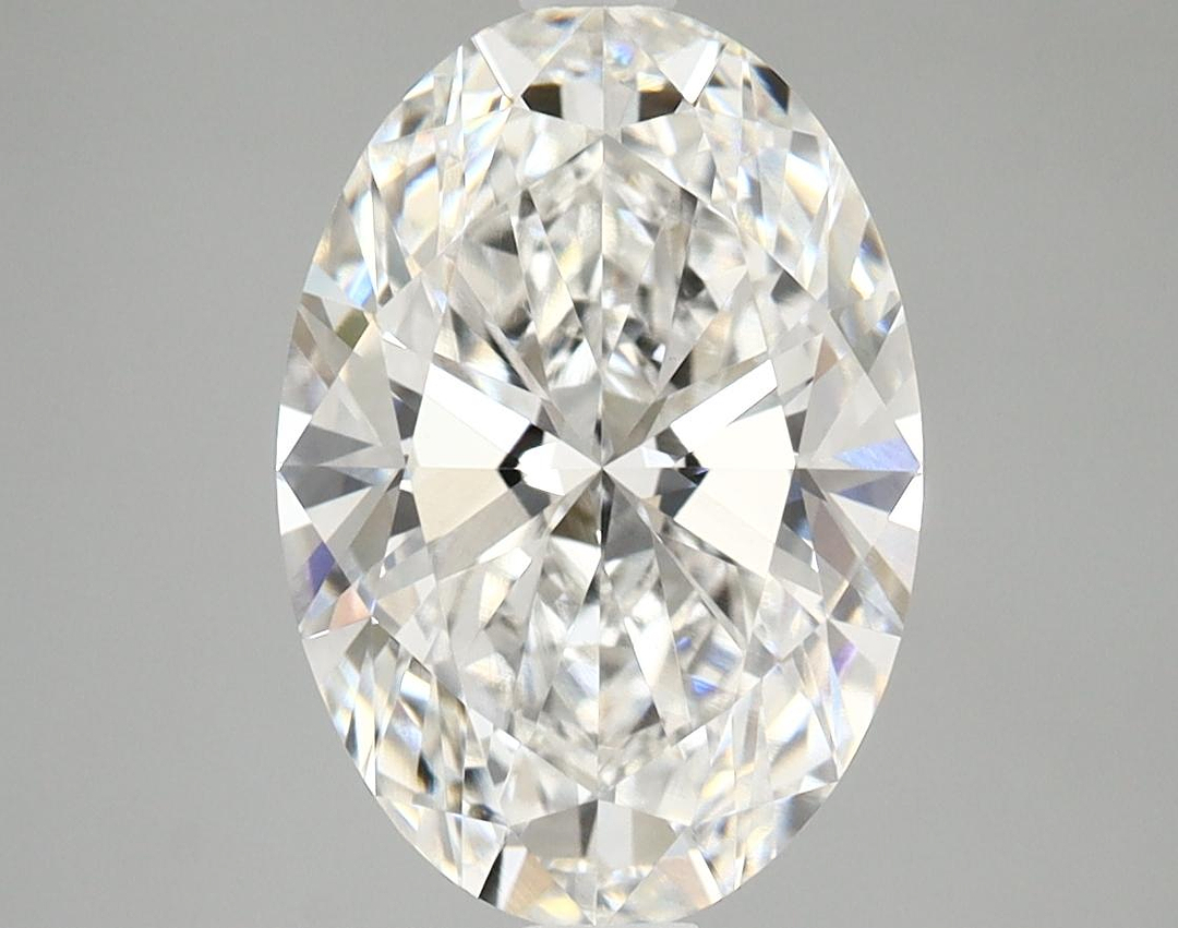 3.06 Carat Oval Shaped Ideal Cut VVS2 IGI Certified Lab Grown Diamond