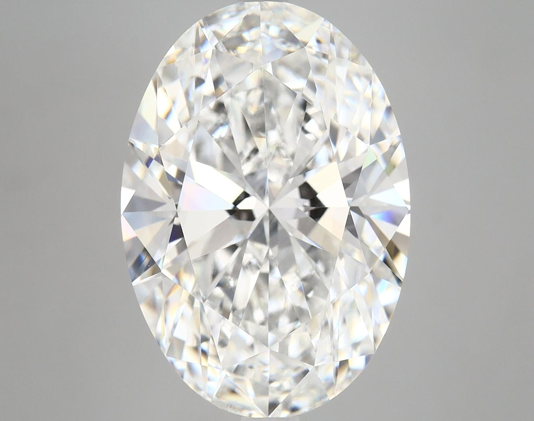 8.0 Carat Oval Shaped Ideal Cut VVS2 IGI Certified Lab Grown Diamond