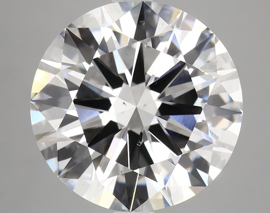 5.53 Carat Round Shaped Excellent Cut VS2 IGI Certified Lab Grown Diamond