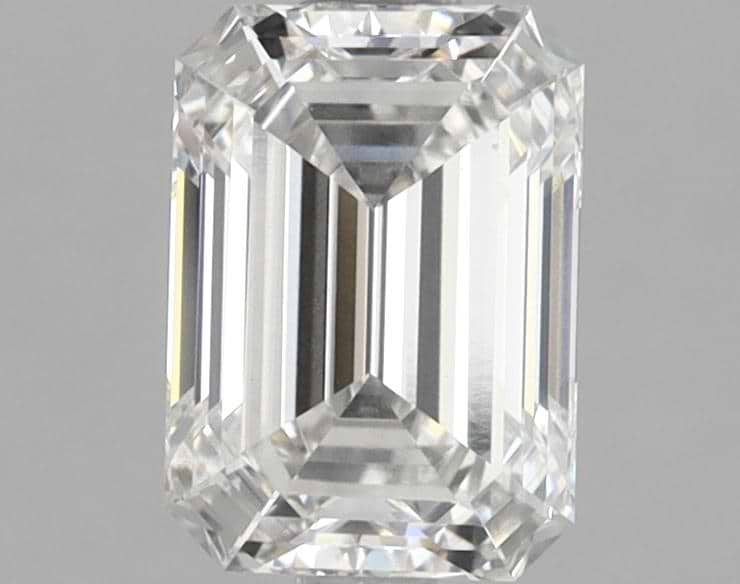 1.54 Carat Emerald Shaped Ideal Cut VS1 IGI Certified Lab Grown Diamond
