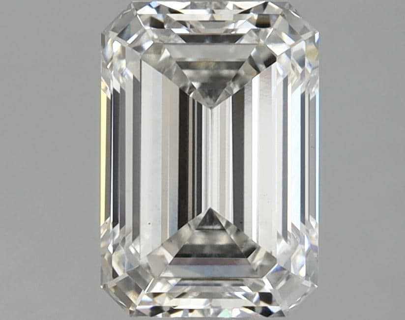 1.51 Carat Emerald Shaped Ideal Cut VS1 IGI Certified Lab Grown Diamond