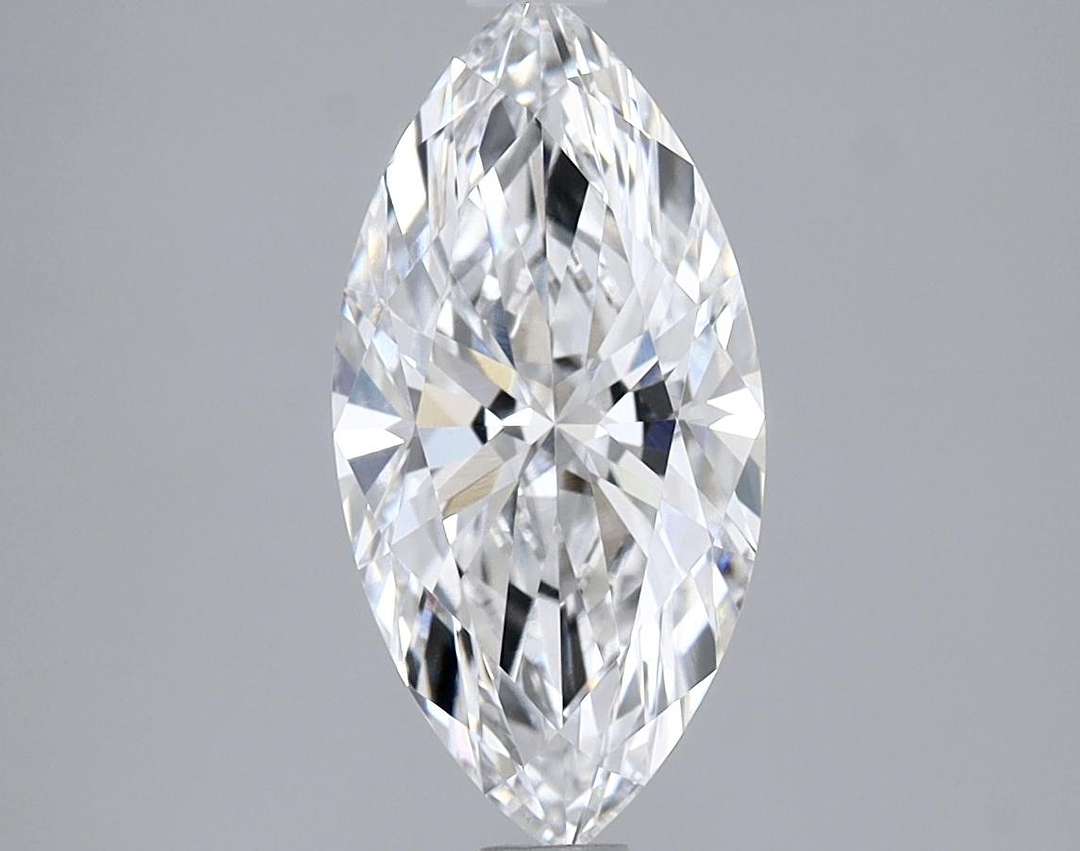 1.61 Carat Marquise Shaped Ideal Cut VVS2 IGI Certified Lab Grown Diamond