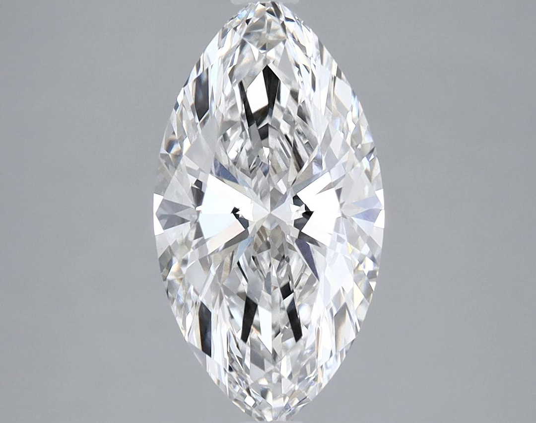 2.08 Carat Marquise Shaped Excellent Cut VVS2 IGI Certified Lab Grown Diamond