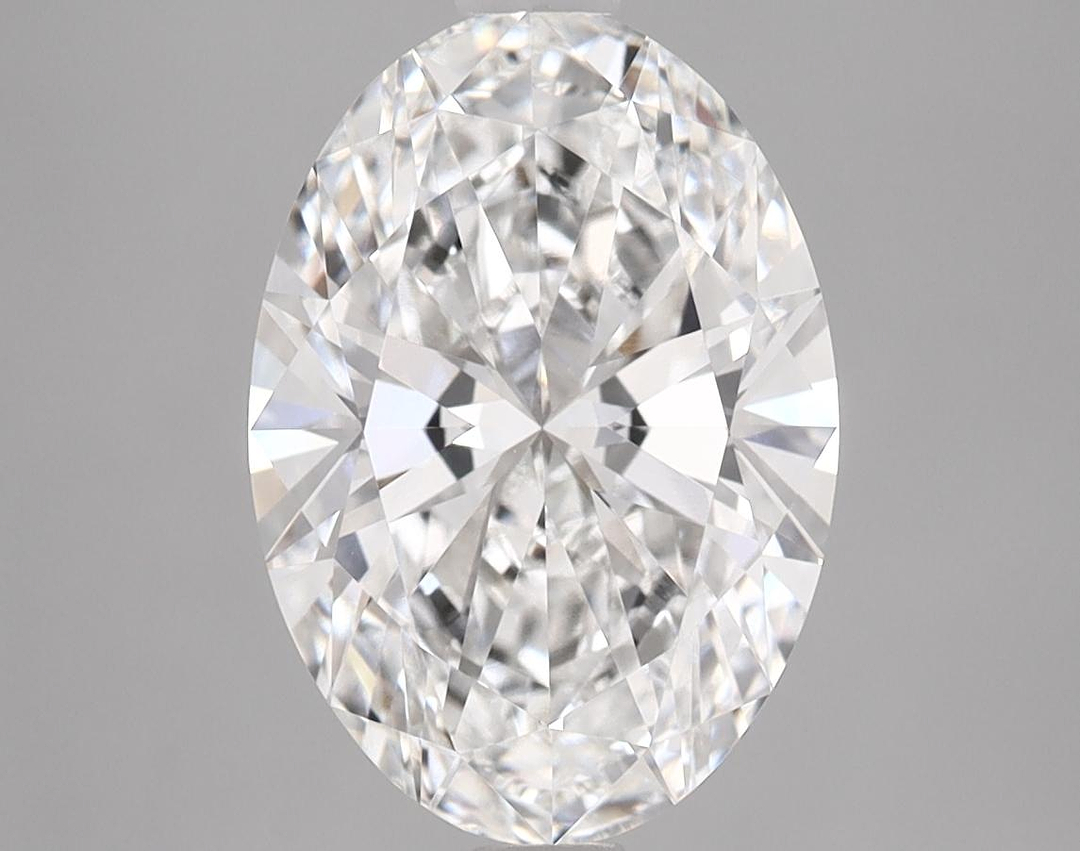2.98 Carat Oval Shaped Ideal Cut VVS2 IGI Certified Lab Grown Diamond