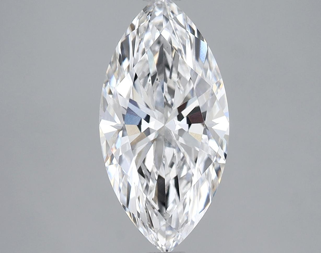 2.01 Carat Marquise Shaped Ideal Cut VVS2 IGI Certified Lab Grown Diamond