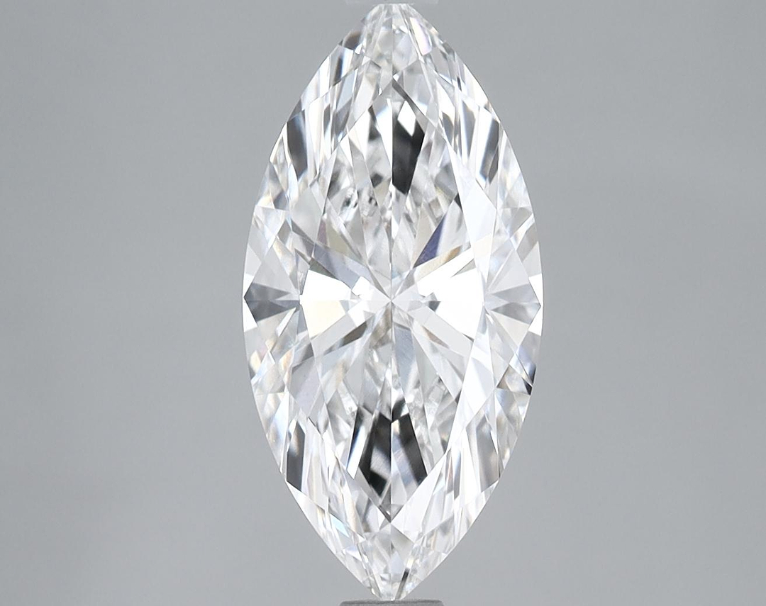 1.98 Carat Marquise Shaped Ideal Cut VVS2 IGI Certified Lab Grown Diamond