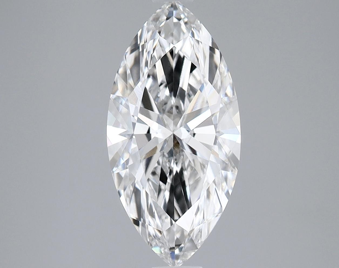 2.01 Carat Marquise Shaped Ideal Cut VVS2 IGI Certified Lab Grown Diamond