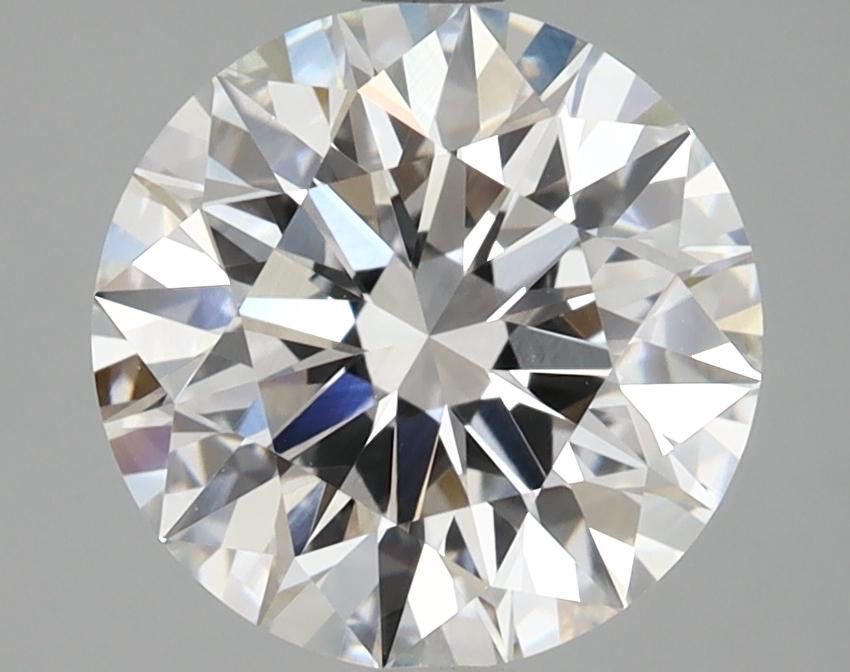 3.01 Carat Round Shaped Excellent Cut VVS2 IGI Certified Lab Grown Diamond
