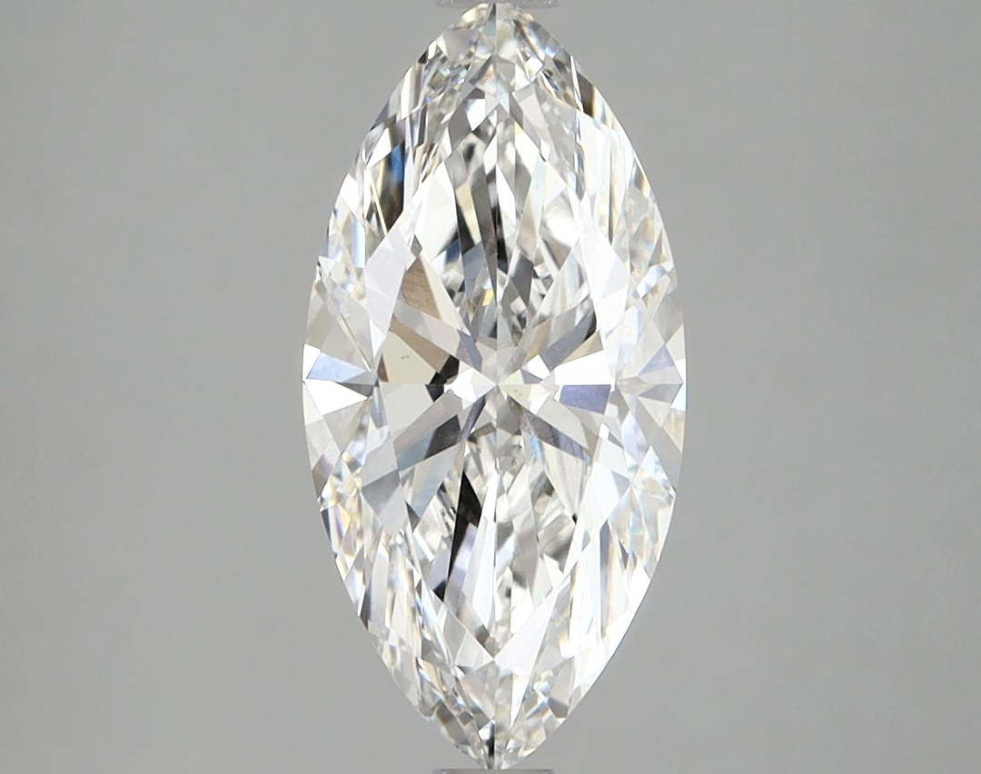 1.98 Carat Marquise Shaped Ideal Cut VVS2 IGI Certified Lab Grown Diamond
