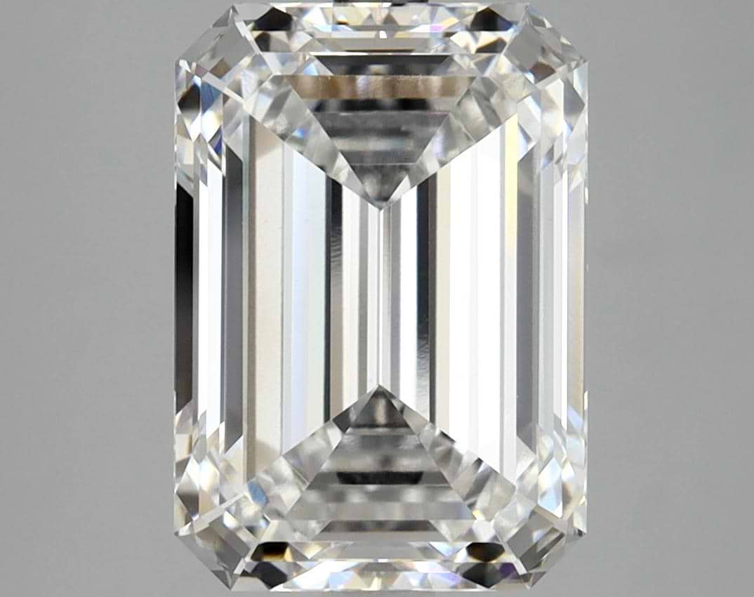 4.83 Carat Emerald Shaped Ideal Cut VVS2 IGI Certified Lab Grown Diamond