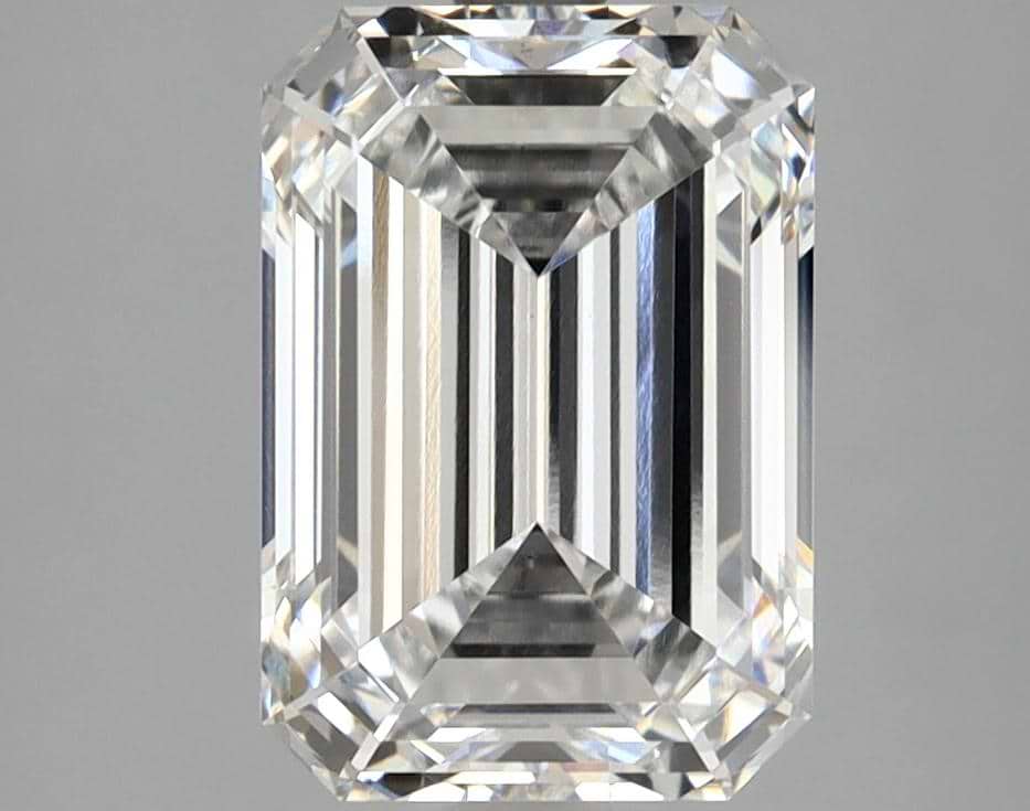 3.07 Carat Emerald Shaped Ideal Cut VS1 IGI Certified Lab Grown Diamond