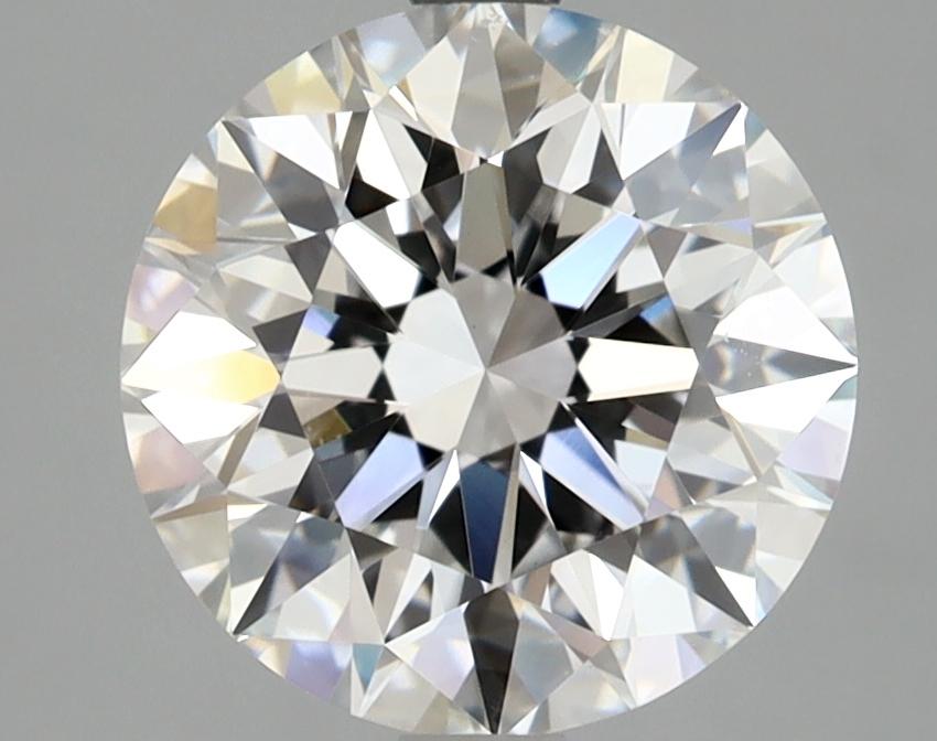3.09 Carat Round Shaped Ideal Cut VVS2 IGI Certified Lab Grown Diamond