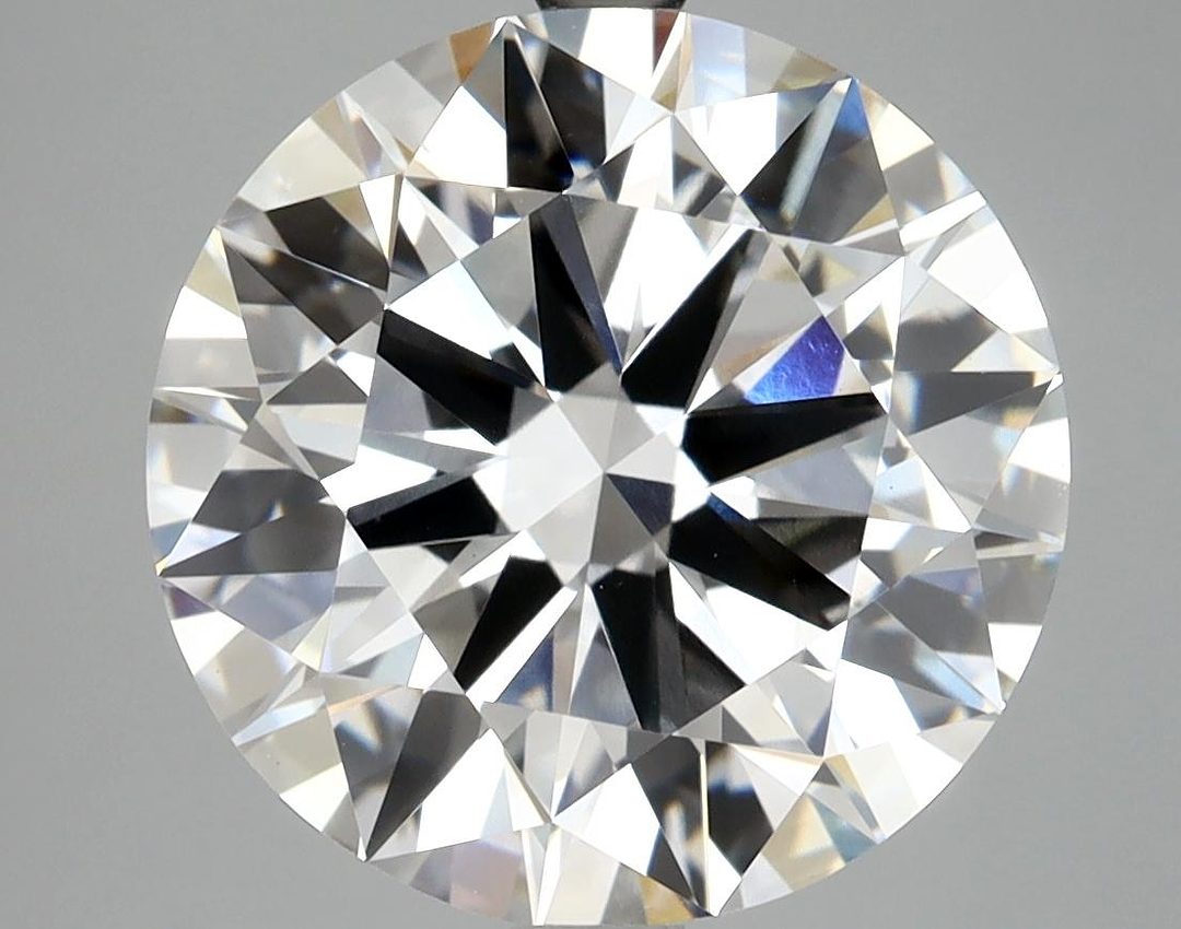 6.78 Carat Round Shaped Excellent Cut VVS2 IGI Certified Lab Grown Diamond