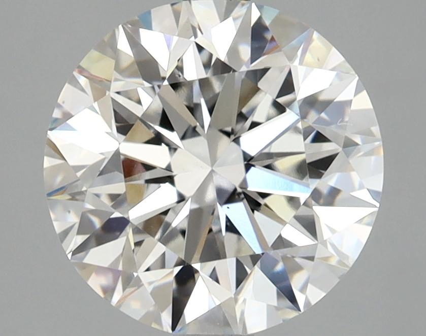 5.96 Carat Round Shaped Ideal Cut VVS2 IGI Certified Lab Grown Diamond