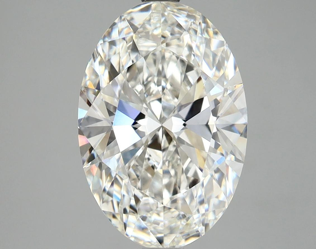 3.21 Carat Oval Shaped Ideal Cut VVS2 IGI Certified Lab Grown Diamond