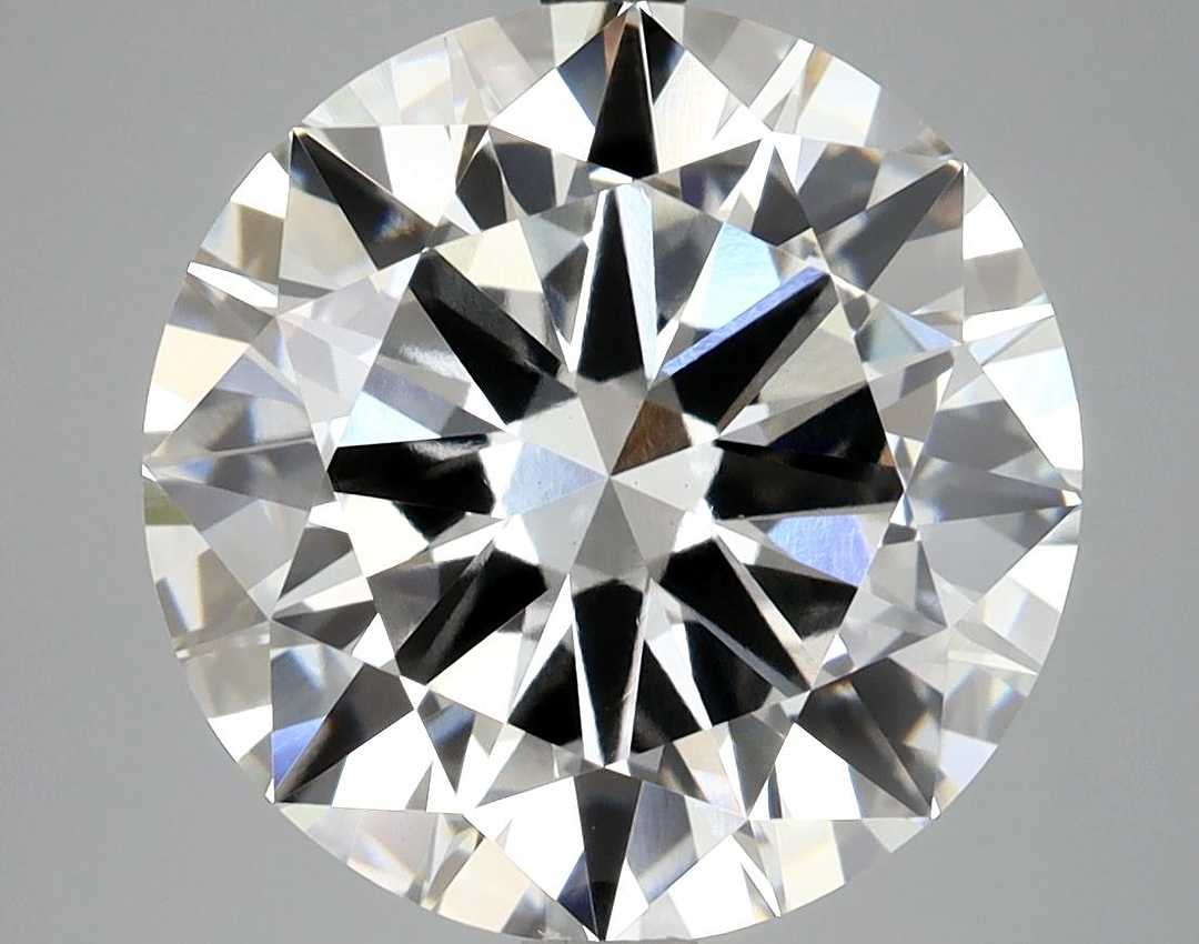 6.18 Carat Round Shaped Excellent Cut VVS2 IGI Certified Lab Grown Diamond