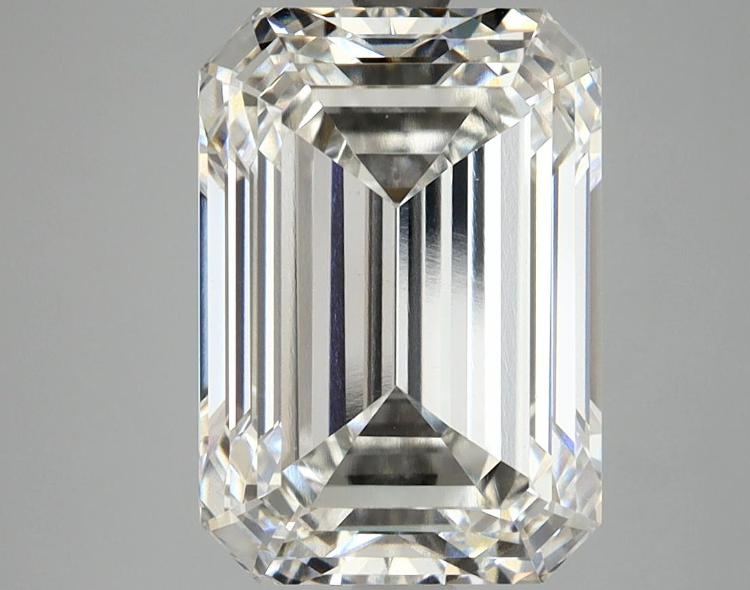 5.26 Carat Emerald Shaped Ideal Cut VS1 IGI Certified Lab Grown Diamond