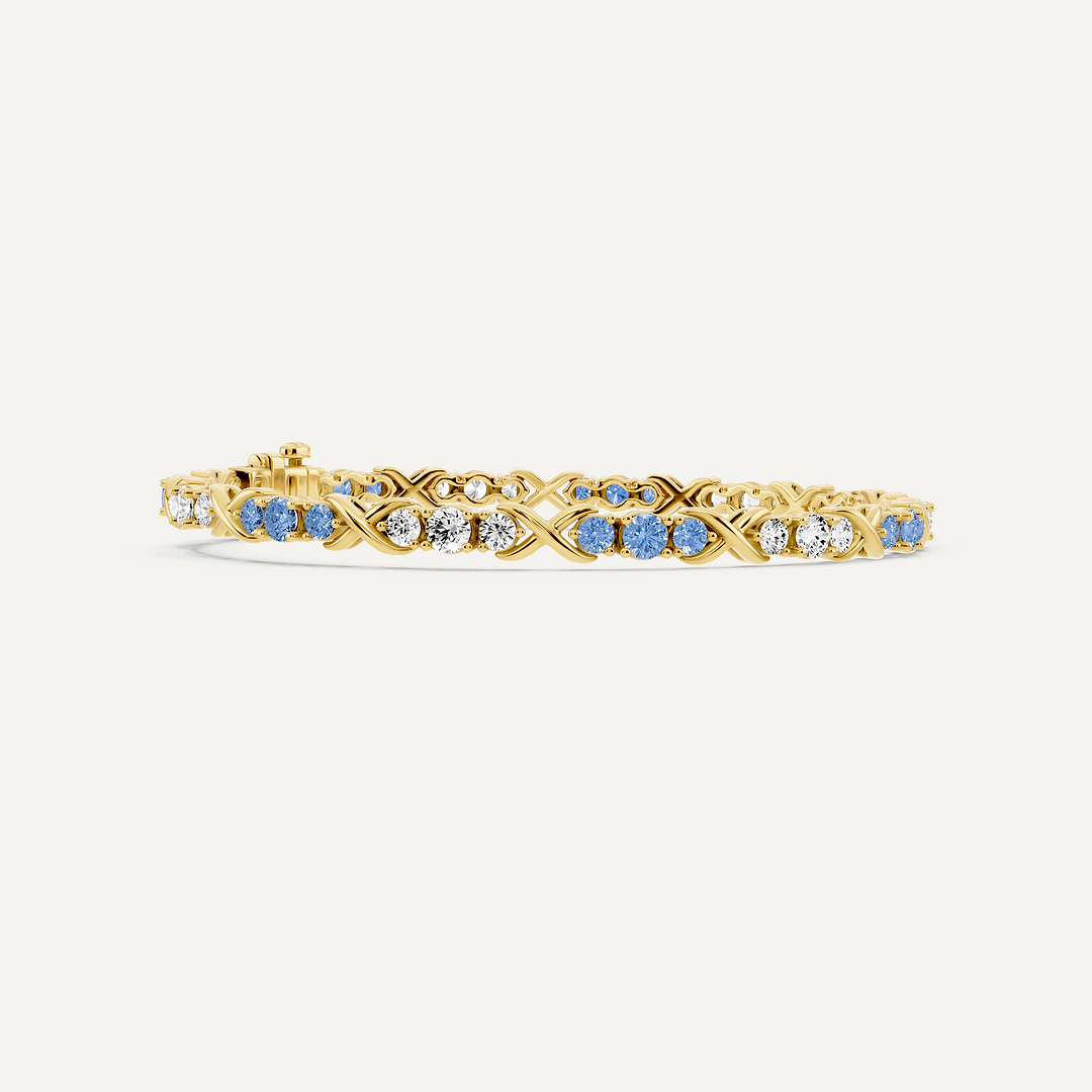 SEVENTEEN diamondedge ポスター&strap&ラップブレス 3 ctw Round Diamond Beleved X Fashion Bracelet – Von Diamonds